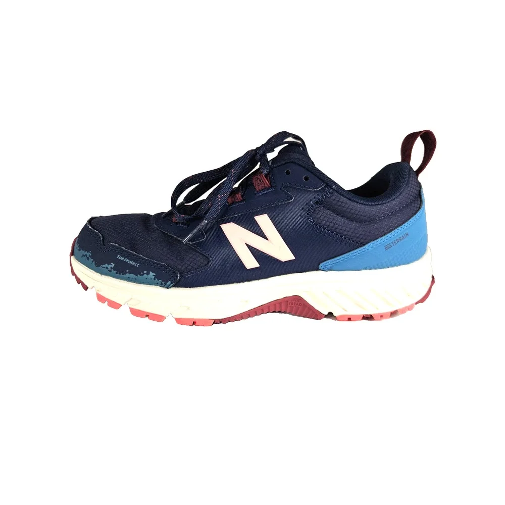 New Balance 510 Women's 9.5 Blue Trail Running Shoes All Terrain Athletic